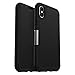 OTTERBOX STRADA SERIES Case for iPhone Xs & iPhone X - Frustration FRĒe Packaging - SHADOW (BLACK/PEWTER)