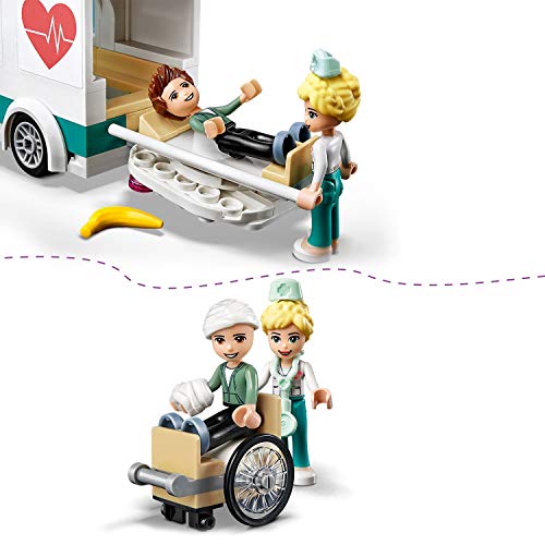 LEGO 41394 Friends Krankenhaus von Heartlake City, Spielzeug ab 6 Jahren mit Mini Puppe Emma und Krankenwagen – Bild 5