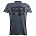 Beer on a Dark Heather Short Sleeve T Shirt - XL