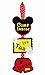 RORARO Mickey Mouse Birthday Welcome Door Sign Felt Decorations Welcome Hanger-Come inside its fun inside-Disney Decorations Supplies Birthday banner Party Favor