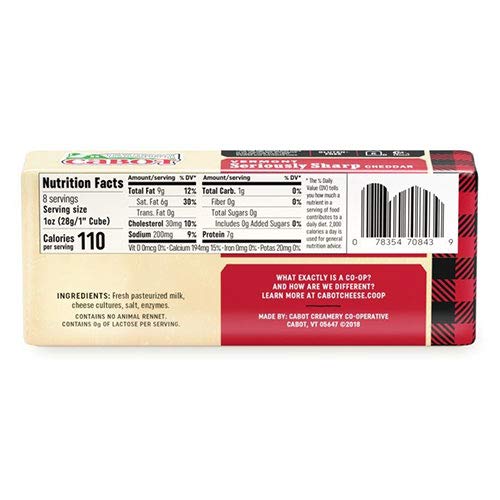 Seriously Sharp Cheddar Cheese - 8 oz - Image 2