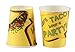 Let's Taco Bout Party Bundle for Birthdays, Fiestas, Includes Plates, Napkins, Cups, and Cutlery (24 Guests,144 Pieces)