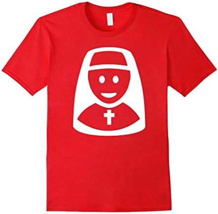 Men's Nun icon T-Shirt 2XL Red