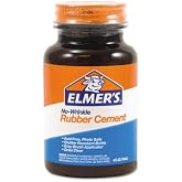 Elmer's EPIE904 RUBBER CEMENT, REPOSITIONABLE, 4 OZFull Carton Of:12 EA