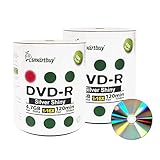 Smart Buy 200 Pack DVD-r 4.7gb 16x Shiny Silver Blank Data Video Movie Recordable Media Disc, 200 Disc 200pk