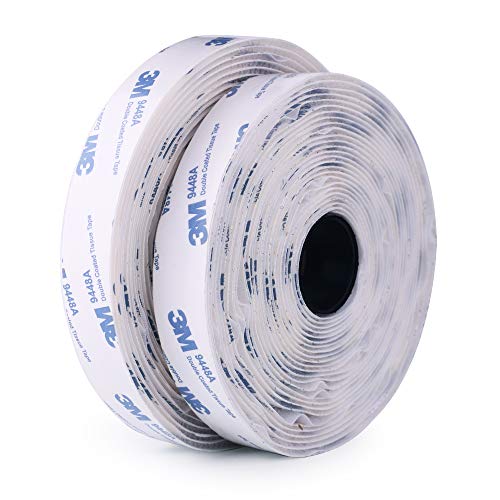 Hook and Loop Self Adhesive Tape 3/4" x 20Ft 9448A Sticky Back