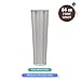 Cold Brew Coffee Maker, Iced Coffee & Tea Maker Infuser for Mason Jars | Durable Fine Mesh Stainless Steel Coffee Maker Filter (Stainless Steel - Tapered, Fits 64 oz Wide Mouth Mason Jars)