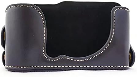 Vitalite-PU Leather Half Camera Case Bag Cover with Hollow Design for Fujifilm XM1/XA1/XA2/XA3 Black(Camera Not Included)