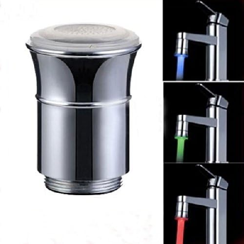 LED Brass Temperature Control Spontaneous Faucet.