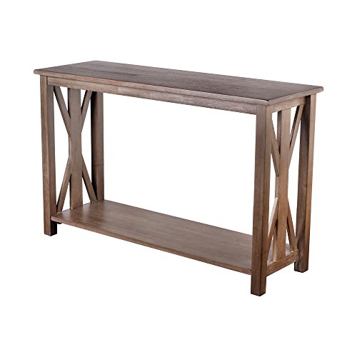 Sofa Table Solid Wood Rustic Farmhouse Style Console Table East End Collection Weathered Gray Living Room Furniture Buy Online In Bahamas At Bahamas Desertcart Com Productid 29498971