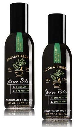 Bath and Body Works 2 Pack Aromatherapy Stress Relief Eucalyptus & Spearmint Concentrated Room Spray - //medicalbooks.filipinodoctors.org