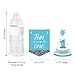 Big Dot of Happiness 1st Birthday Boy - Fun to Be One 1st Birthday - First Birthday Boy Smash Cake Decorating Kit - High Chair Decorations
