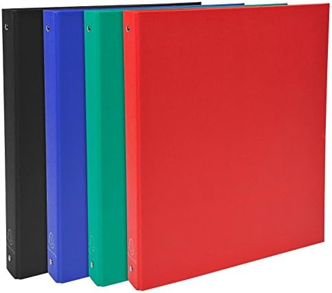 Exacompta, ref. 51471E, 1 Rigid PP binder, 4 round rings, diameter 30 mm, Spine 40 mm, External dimensions: 32 x 26 cm - Image 5