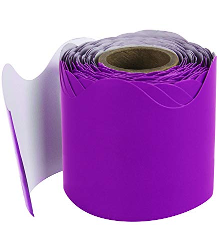 Carson Dellosa Purple Scalloped Borders (108276) - Thumbnail 7