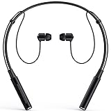 Bluetooth Headphones, Senbowe™ Wireless Neckband Bluetooth Headset V4.1 Stereo Noise Cancelling Sweatproof Sports Earbuds/Earphone with Mic, Magnet Attraction(Black)
