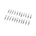 AZDeal 22pcs Tattoo Tip Kit 304 Stainless Steel Tattoo Tip Kit professional gun machine Set