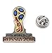 FIFA World Cup Russia 2018 Logo Pin (Silver and Color)