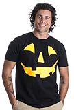 Glow in the Dark Jack O' Lantern Face | Halloween Pumpkin Costume Unisex T-shirt