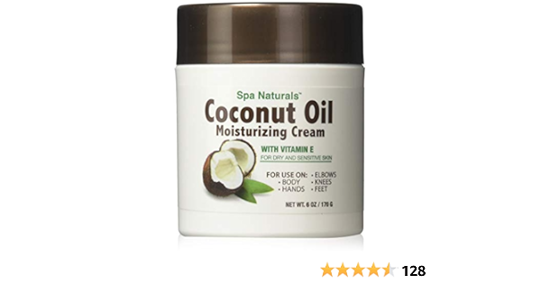 spa naturals coconut oil moisturizing cream with vitamin e stores