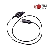 maxtop APCUSB-KR36 FTDI USB Programming Cable for Kenwood TK-2140 TK-2180 TK-3140 NX-230EX NX-330EX NX-300 as KPG-36