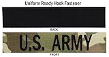 Northern Safari Branch Military Name Tapes - Made in The U.S.A. Available in 3.5in, 4in, 5in Regulation & 6in Widths. Hook Fastener or Sew On Backing. Same Day Ship.