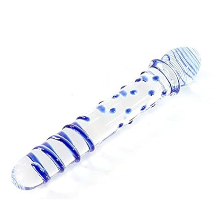 HYL Glass Massager 27.7cm G Point Atrium CLDGF Bump Crystal Pene ...