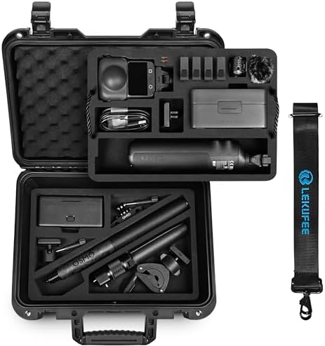 Amazon.com : Lekufee Waterproof Hard Case for DJI Osmo Pocket 4