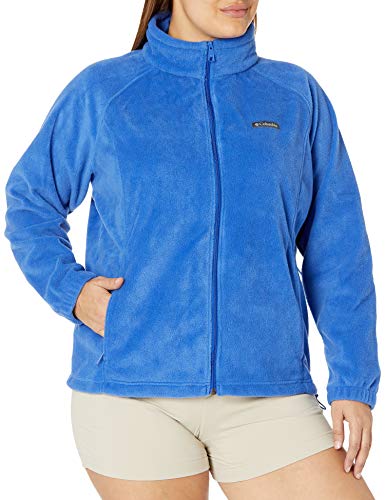 light blue columbia fleece jacket