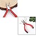 2Pcs Long Nose Pliers with Wire Side Cutter 5-Inch Needle Nose Pliers (2 different style)