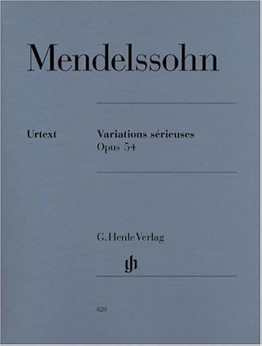 Download Variations sérieuses Op.54 - Piano PDF