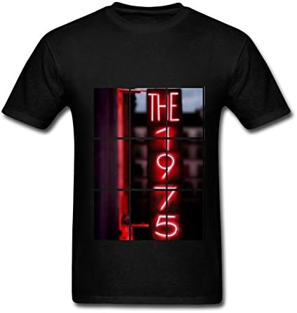 Annehoney The 1975 tour fashion Men's T Shirt Black