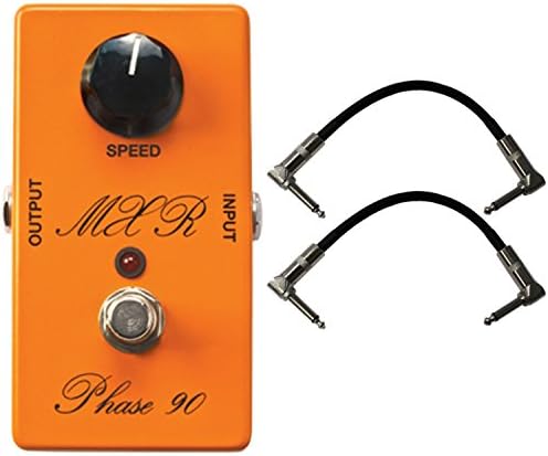Dunlop MXR CSP101SL PH90 Phase 90 Script LED Pedal w/ 2 Cables