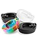 Silipint Silicone Travel-Cup Lids Kids’ Cups and Wine Cups, Unbreakable, Non-Plastic, Reusable Silicone Drinking-Cup Covers, Set of 4