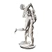 Design Toscano WU75276 11.5 in. Hercules and Antaeus,White