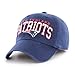 OTS NFL New England Patriots Men's Tomlin Clincher Stretch Fit Hat, Team Color, Large/X-Large
