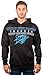 Ultra Game NBA Official Men’s Super Soft Midtown Hoodie Pullover Sweatshirt - Unisex, Oklahoma City Thunder, Black, Large