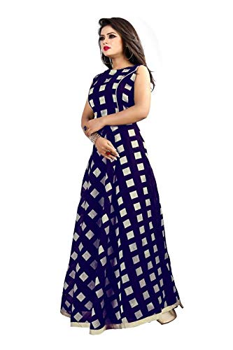 marutinandan blue women's modal kurti,cap sleeve,partywear designer kurti,sizes m-l-xl-xxl-3xl