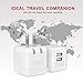 iPhone Charger, Dual Port Wall Charger Travel Adapter with 2Pack iPhone Cable Charging Cord Compatible with iPhone XS MAX XR X 8 8Plus 7 7Plus SE 6sPlus 6s 6 5s, iPad iPod Nano