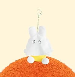 MSGlobal Cute Plush Keychain with Fun Ghost Cape