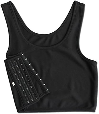 New Casual Short Chest Breast Vest Breathable Buckle Binder Trans Lesbian Cosplay Corset