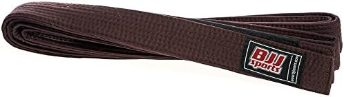 BJJ Sports Jiu Jitsu Belt - Brown (A5)