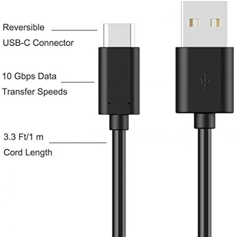 DragonTrading Replacement USB-C Cable Compatible with G-Technology G-DRIVE, 1 Metre Data Transfer & Power Cord, Fits G-DRIVE - Image 4