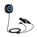 Bluetooth Car Kit, Bluetooth 4.0 Car Adapter Hands-Free Calling + Dual 2.1A USB Charger by TaoTronics (Support aptX, Built-in Microphone, CVC Noise Cancelling, NFC, Magnetic Base)