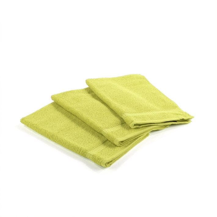 Caleffi Ocean Guest Towel in Pistachio Cotton - 74818