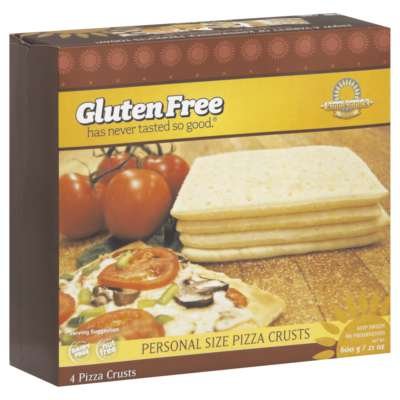 Kinnikinnick Foods Pizza Crust, 21 Ounce -- 6 per case.