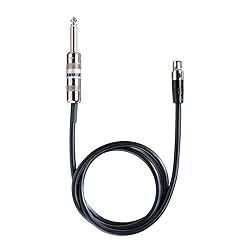 Shure WA302 2' Instrument Cable, 4-Pin Mini