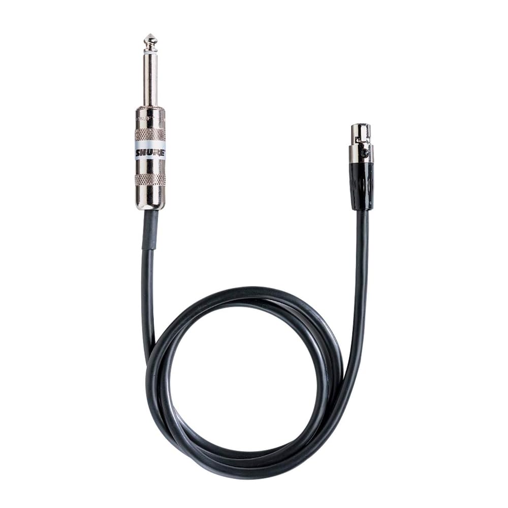 Shure WA302 2' Instrument Cable, 4-Pin Mini