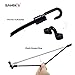 SAMSFX Kayak Bungee Rod Tamer Straps Holder Rod Saver Deck Mount Connector for Boat & Marine Fishing (Black Bungee-2pcs)
