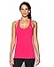 Under Armour Women's HeatGear Armour Racer Tank Top, Harmony Red /Metallic Silver, Small