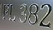 Boat & Jetski Registration Numbers - Domed/raised Decal (16 Pcs for Both Side) Solid Plain Chrome Pontoon Font Style